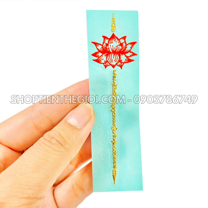 LINH PHÙ THÁI HOA SEN MỘT DÒNG KẺ - SP005570